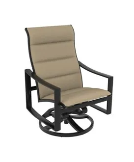 Tropitone Furniture 381525NTPS Kenzo Padded Sling Swivel Action Lounger Tropitone Furniture 381525NTPS Kenzo Padded Sling Swivel Action Lounger