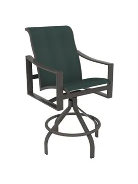 Tropitone Furniture 381527-28 Kenzo Sling Swivel Bar Stool Tropitone Furniture 381527-28 Kenzo Sling Swivel Bar Stool