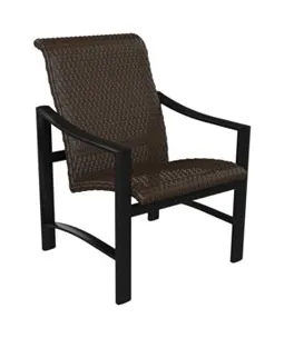 Tropitone Furniture 381537WS Kenzo Woven Dining Chair Tropitone Furniture 381537WS Kenzo Woven Dining Chair