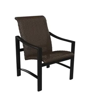 Tropitone Furniture 381537WS Kenzo Woven Dining Chair Tropitone Furniture 381537WS Kenzo Woven Dining Chair