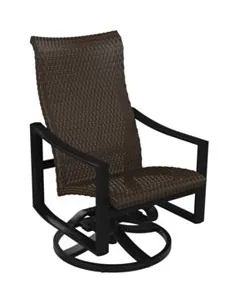 Tropitone Furniture 381570WS Kenzo Woven High Back Swivel Rocker Tropitone Furniture 381570WS Kenzo Woven High Back Swivel Rocker