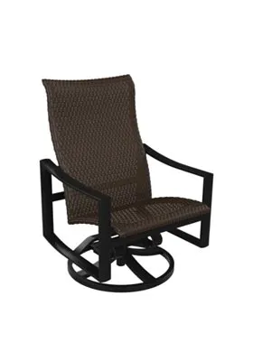 Tropitone Furniture 381525NTWS Kenzo Woven Swivel Action Lounger