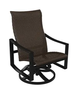 Tropitone Furniture 381525NTWS Kenzo Woven Swivel Action Lounger Tropitone Furniture 381525NTWS Kenzo Woven Swivel Action Lounger