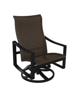 Tropitone Furniture 381525NTWS Kenzo Woven Swivel Action Lounger Tropitone Furniture 381525NTWS Kenzo Woven Swivel Action Lounger