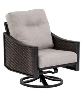 Tropitone Furniture 391625NTWS Kenzo Woven Swivel Action Lounger Tropitone Furniture 391625NTWS Kenzo Woven Swivel Action Lounger