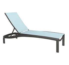 Tropitone Furniture 891733 KOR Sling Armless Chaise Lounge Tropitone Furniture 891733 KOR Sling Armless Chaise Lounge