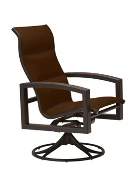 Tropitone Furniture 740570PS Lakeside Padded Sling High Back Swivel Rocker Tropitone Furniture 740570PS Lakeside Padded Sling High Back Swivel Rocker