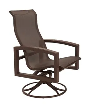 Tropitone Furniture 740570 Lakeside Sling Swivel Rocker with high back Tropitone Furniture 740570 Lakeside Sling Swivel Rocker with high back