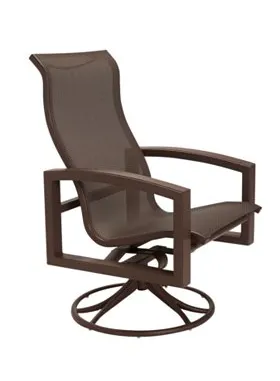 Tropitone Furniture 740570 Lakeside Sling Swivel Rocker with high back Tropitone Furniture 740570 Lakeside Sling Swivel Rocker with high back