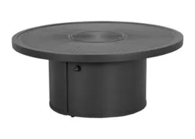 Tropitone Furniture 262042FPL-24 Linea 42" Round, 24" Height, Match Lit Fire Pit Tropitone Furniture 262042FPL-24 Linea 42" Round, 24" Height, Match Lit Fire Pit