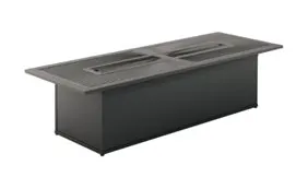 Tropitone Furniture 262175FPL-18 Linea 75" x 27" Rectangular 18"HT Match Lit Fire Pit Tropitone Furniture 262175FPL-18 Linea 75" x 27" Rectangular 18"HT Match Lit Fire Pit
