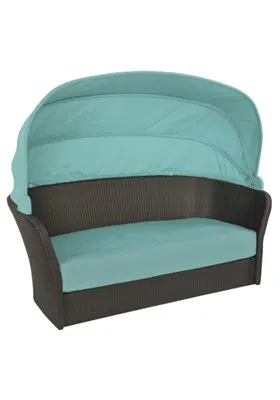 Tropitone Furniture 361650SD Evo Woven Lounger with Shade