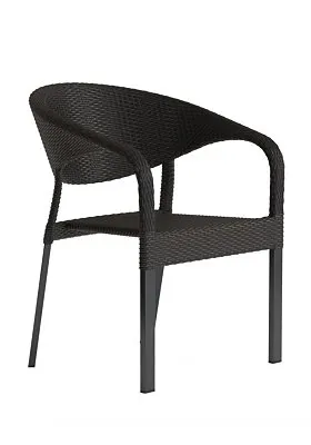 Tropitone Furniture 10A2324WS Montara Woven Stacking Dining Chair