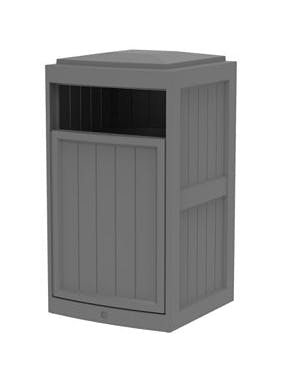 Tropitone Furniture 3B2189 Radius Waste Receptacle Tropitone Furniture 3B2189 Radius Waste Receptacle