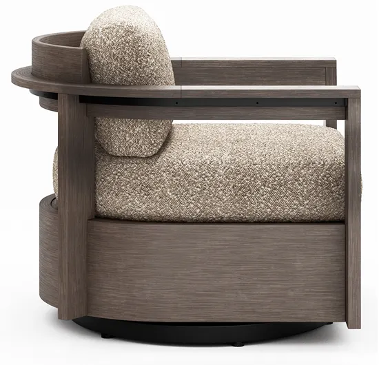 Woodard S752015 Beau Swivel Lounge Chair Woodard S752015 Beau Swivel Lounge Chair