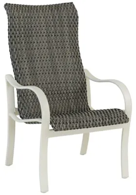 Tropitone Furniture 961701WS Shoreline High Back Dining Chair Tropitone Furniture 961701WS Shoreline High Back Dining Chair