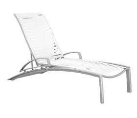 Tropitone Furniture 231433RB South Beach EZ SPAN™ Chaise Ribbon Segment Tropitone Furniture 231433RB South Beach EZ SPAN™ Chaise Ribbon Segment