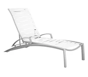 Tropitone Furniture 231433WV South Beach EZ SPAN™ Wave Segment Chaise Lounge Tropitone Furniture 231433WV South Beach EZ SPAN™ Wave Segment Chaise Lounge