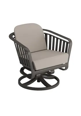 Tropitone Furniture 141925NT Trelon Cushion Swivel Action Lounger