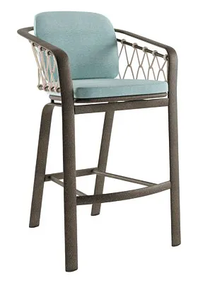 Tropitone Furniture 292026 Trelon Rope Bar Stool