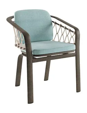 Tropitone Furniture 292024 Trelon Rope Stacking Dining Chair Tropitone Furniture 292024 Trelon Rope Stacking Dining Chair