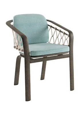 Tropitone Furniture 292024 Trelon Rope Stacking Dining Chair Tropitone Furniture 292024 Trelon Rope Stacking Dining Chair