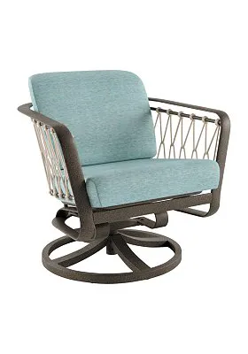 Tropitone Furniture 292025NT Trelon Rope Swivel Action Lounger