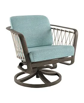 Tropitone Furniture 292025NT Trelon Rope Swivel Action Lounger Tropitone Furniture 292025NT Trelon Rope Swivel Action Lounger