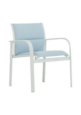 Tropitone Furniture 352424PS Twist Padded Sling Dining Chair