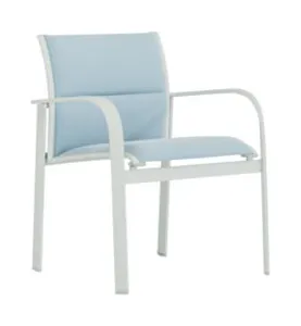Tropitone Furniture 352424PS Twist Padded Sling Dining Chair Tropitone Furniture 352424PS Twist Padded Sling Dining Chair