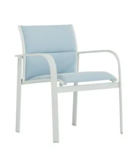 Tropitone Furniture 352424PS Twist Padded Sling Dining Chair Tropitone Furniture 352424PS Twist Padded Sling Dining Chair