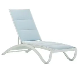 Tropitone Furniture 352433PS Twist Padded Sling Chaise Lounge Tropitone Furniture 352433PS Twist Padded Sling Chaise Lounge