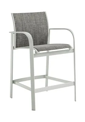 Tropitone Furniture 352426-28 Twist Sling Stationary Bar Stool Tropitone Furniture 352426-28 Twist Sling Stationary Bar Stool
