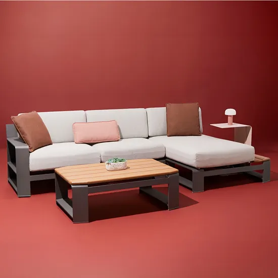 Woodard 7B0443N Gather Coffee Table with NexTeak Top Woodard 7B0443N Gather Coffee Table with NexTeak Top