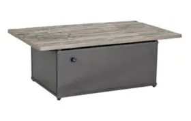 Tropitone Furniture 492053FPL-18 WoodPlank 50" x 30" Rectangular,18" HT, Match Lit Fire Pit Tropitone Furniture 492053FPL-18 WoodPlank 50" x 30" Rectangular,18" HT, Match Lit Fire Pit
