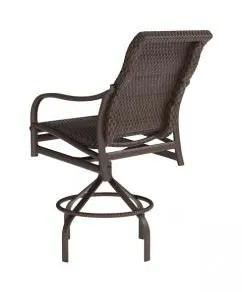 Tropitone Furniture 682327WS-28 Andover Woven Bucket Bar Stool Tropitone Furniture 682327WS-28 Andover Woven Bucket Bar Stool