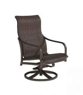 Tropitone Furniture 682370WS Andover Woven Bucket High Back Swivel Rocker Tropitone Furniture 682370WS Andover Woven Bucket High Back Swivel Rocker