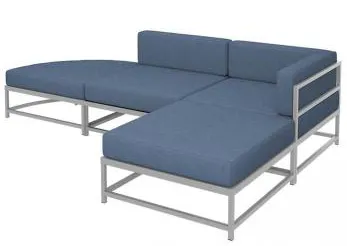 Tropitone Furniture 591617SO Cabana Club Cushion Square Ottoman (17" Seat Height) Tropitone Furniture 591617SO Cabana Club Cushion Square Ottoman (17" Seat Height)