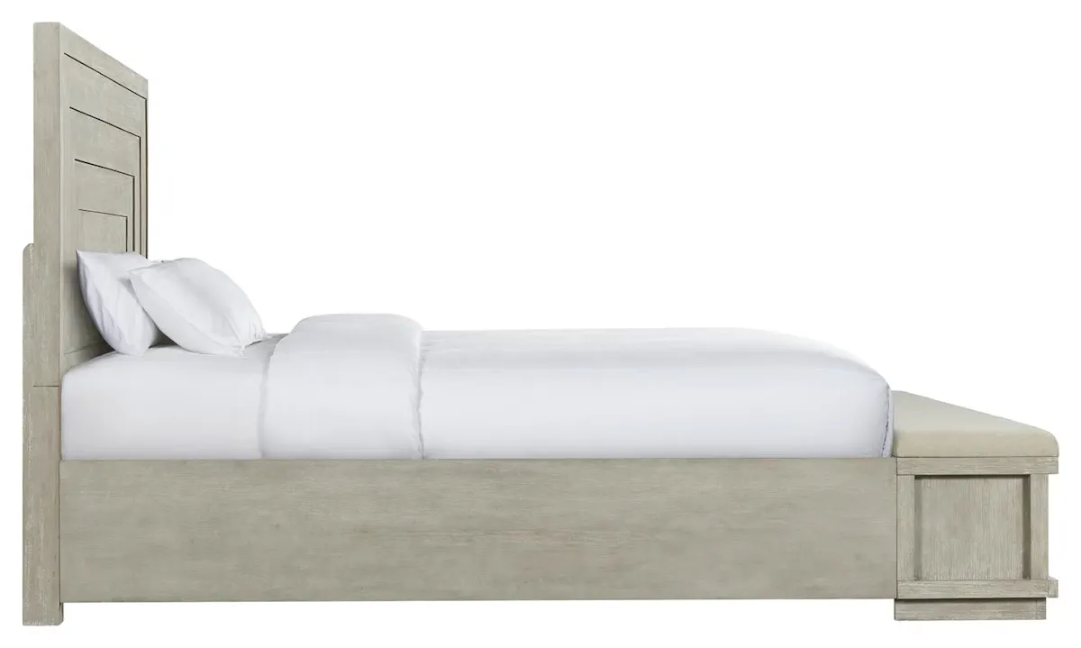 Riverside Furniture 73486-73483-73479 Cascade CA King Illuminated Panel Upholstered Storage Bed Riverside Furniture 73486-73483-73479 Cascade CA King Illuminated Panel Upholstered Storage Bed