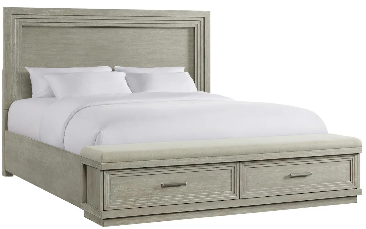 Riverside Furniture 73486-73483-73479 Cascade CA King Illuminated Panel Upholstered Storage Bed Riverside Furniture 73486-73483-73479 Cascade CA King Illuminated Panel Upholstered Storage Bed