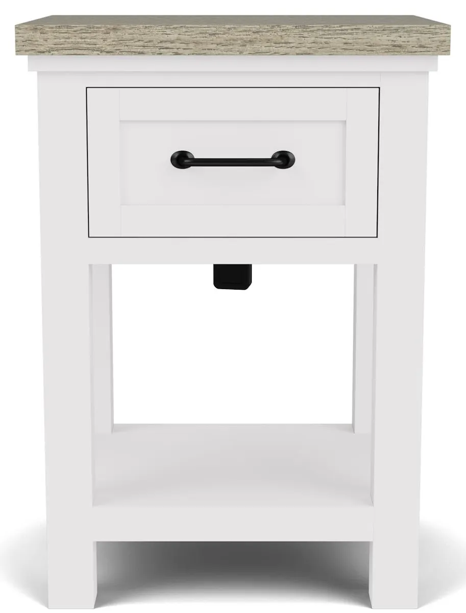 Riverside Furniture 37298 Cora One Drawer Nightstand Riverside Furniture 37298 Cora One Drawer Nightstand