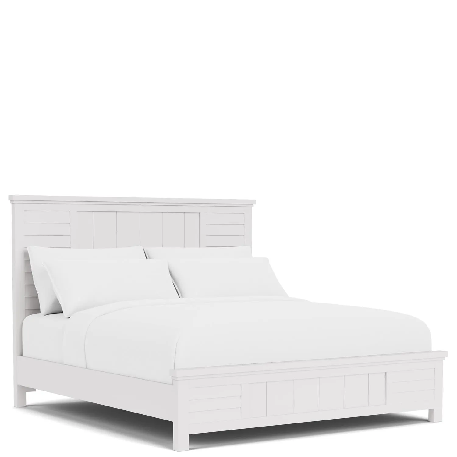 Riverside Furniture 37287 Cora King Louver Footboard