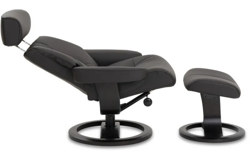 IMG Comfort NC85L Nordic 85 Recliner & Ottoman Large IMG Comfort NC85L Nordic 85 Recliner & Ottoman Large