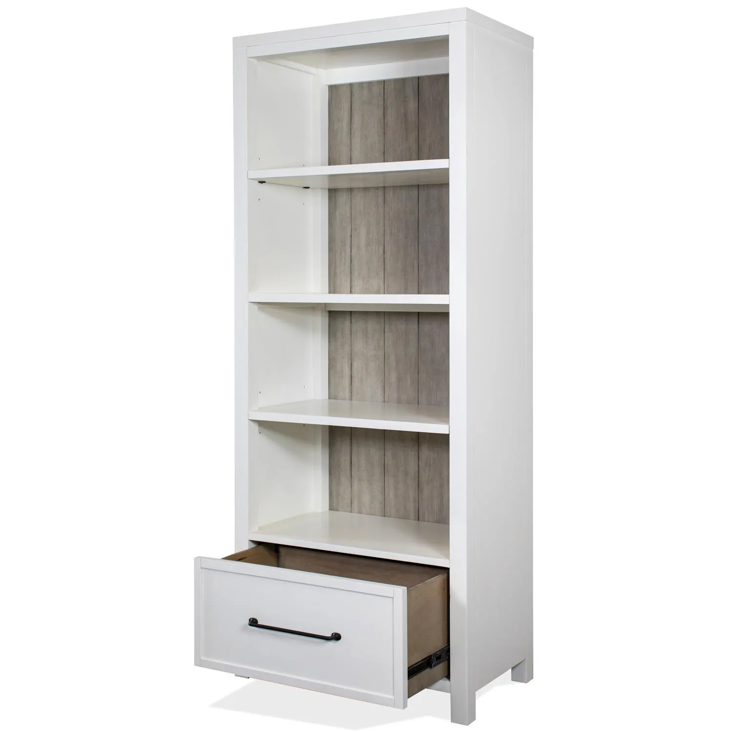 Riverside Furniture 28637 Finn Drawer Bookcase