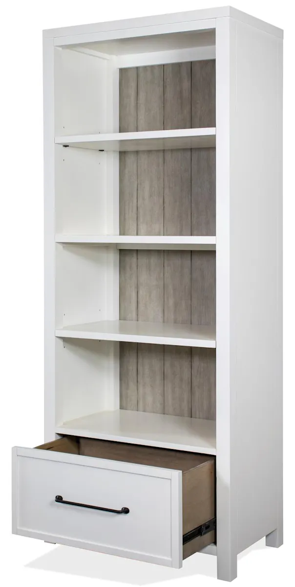 Riverside Furniture 28637 Finn Drawer Bookcase Riverside Furniture 28637 Finn Drawer Bookcase