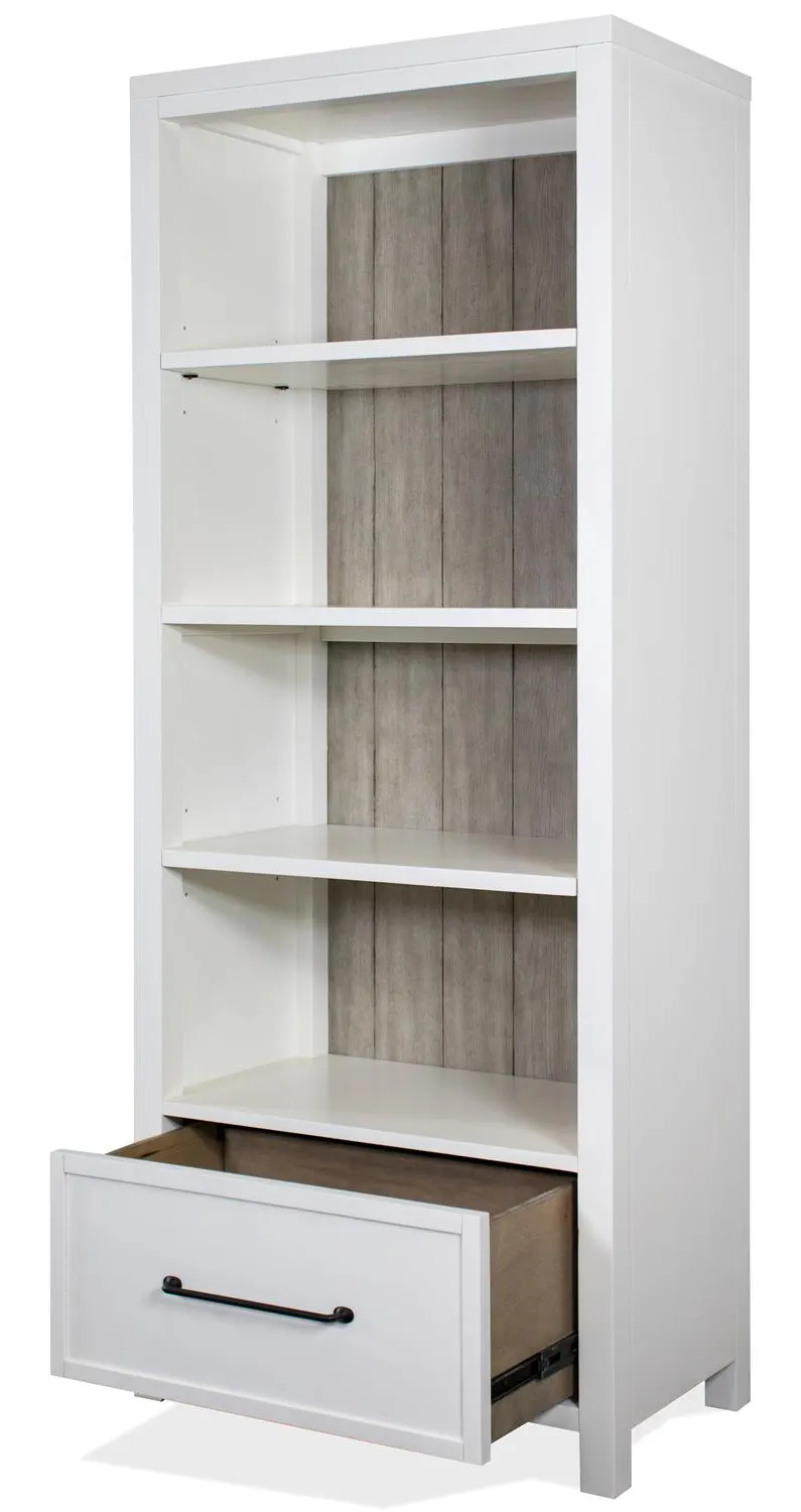 Riverside Furniture 28637 Finn Drawer Bookcase Riverside Furniture 28637 Finn Drawer Bookcase