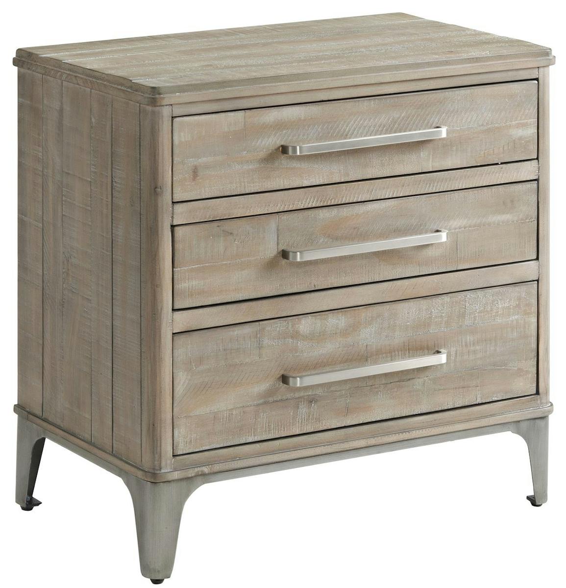 Riverside Furniture 39399 Intrigue Three Drawer Nightstand Riverside Furniture 39399 Intrigue Three Drawer Nightstand