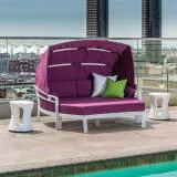 Tropitone Furniture 901650SD KOR Cushion Lounge with Shade Tropitone Furniture 901650SD KOR Cushion Lounge with Shade