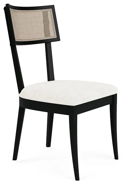 Riverside Furniture 37554 Laguna Cane Upholstered Side Chair Riverside Furniture 37554 Laguna Cane Upholstered Side Chair