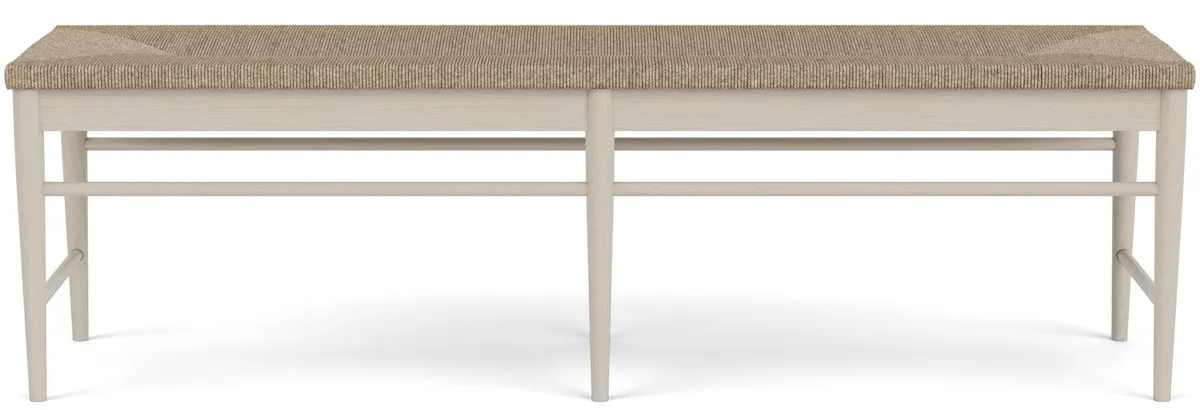 Riverside Furniture 37559 Laguna Rush Seat Dining Bench Riverside Furniture 37559 Laguna Rush Seat Dining Bench